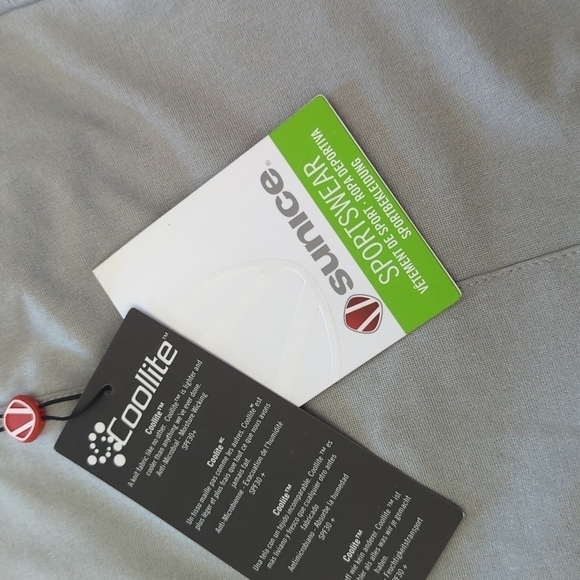 NWT sun ice gray shorts - Picture 2 of 6